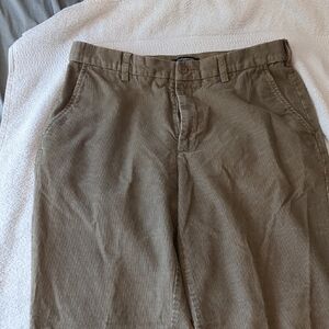 Men's Light Brown Croft & Barrow Corduroy Pants, Stretchable waist 34x32